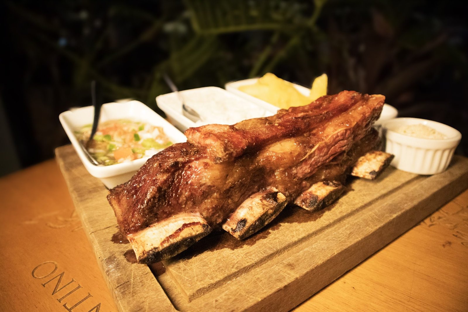 Costela assada do Nossa Carne, em Palotina